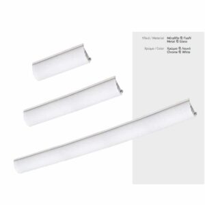 Φωτιστικό Λουτρού LED Μισός Κύλινδρος 1X10W - 3X35W