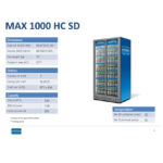 Ψυγείο Αναψυκτικών – MAX 1000 SD (Συρόμενες Πόρτες)